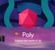 Google lance Poly, une immense librairie d’objets 3D gratuits